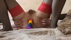 play Play de brinquedos anal de Sasha Earth: A Gay Sissy's Delight (Parte 2)